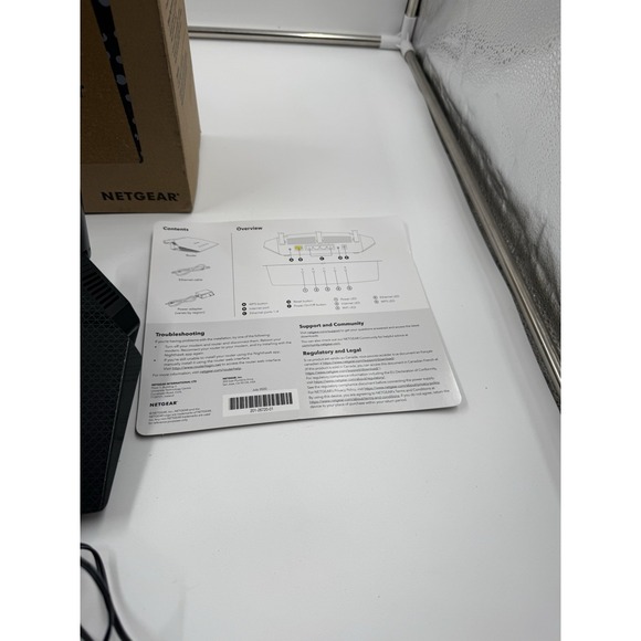 NETGEAR AX1800 1000 Mbps 4 Port Wireless Router (R6700AX-1AZNAS)‎ - Picture 3 of 9